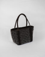 Black suede Cholito bag