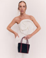 Bolso cholito granate