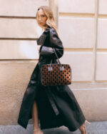 Bolso Inés Marrón Terciopelo