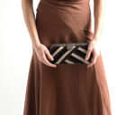 Borsa a tracolla Alhena marrone
