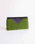 Bolso Alhena pirámide doble verde